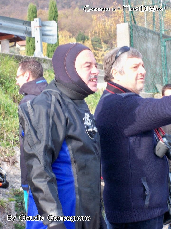 Professionista della subacquea - Claudio Compagnone ( a destra)
